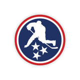 USA BADGE STICKER