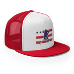 RETRO FLAG TRUCKER