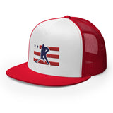 RETRO FLAG TRUCKER