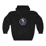 DISTRESSED USA BADGE HOODIE