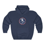 DISTRESSED USA BADGE HOODIE