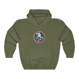 DISTRESSED USA BADGE HOODIE